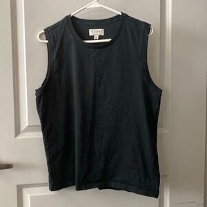 Tecovas women’s black sleeveless tee large